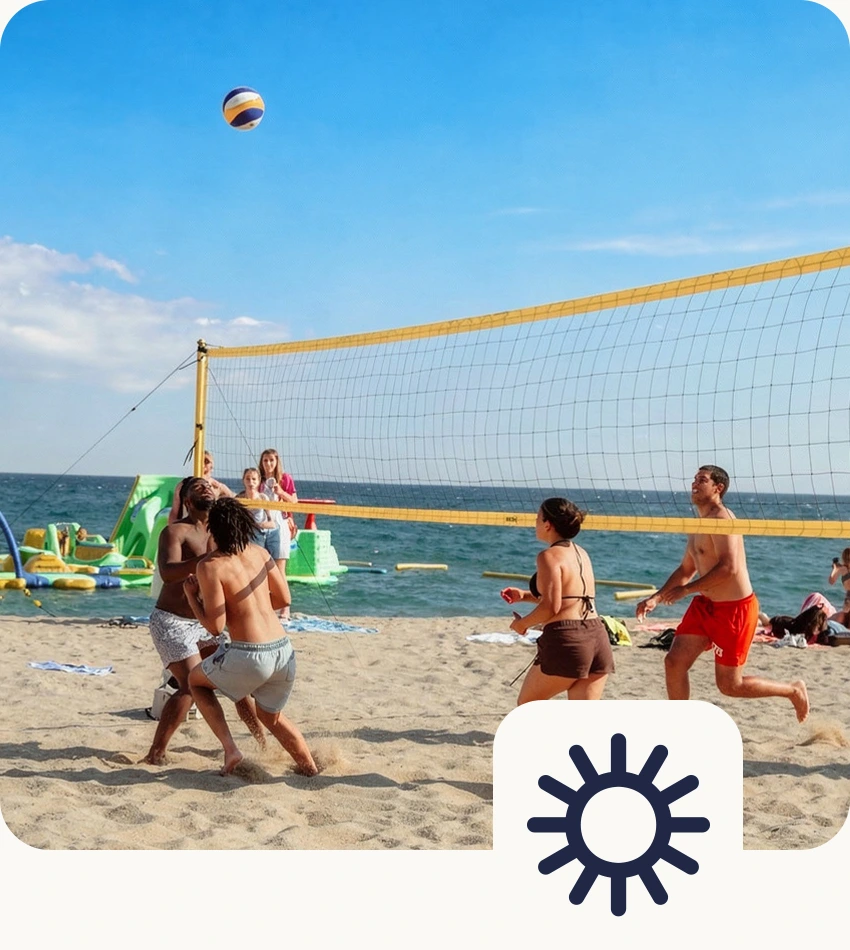 Junior students enjoying summer activities at a UK summer school