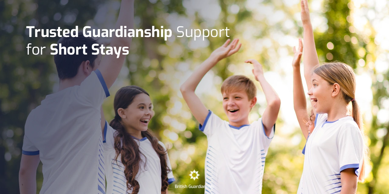 Students on a UK summer school sport activity